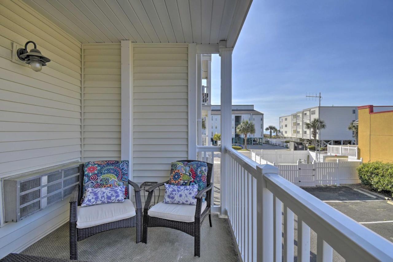Bright North Myrtle Beach Condo Walk To Beach! Exterior foto